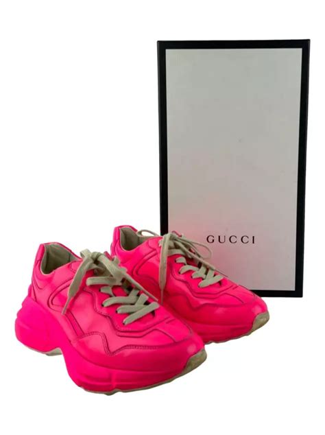 gucci rhyton rosa|gucci rhyton size fit.